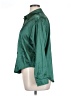 Unbranded 100% Polyester Green Long Sleeve Blouse Size XL - photo 5