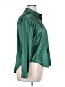 Unbranded 100% Polyester Green Long Sleeve Blouse Size XL - photo 4