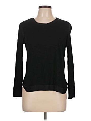 Zara W&B Collection 3/4 Sleeve T-Shirt (view 1)