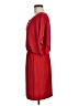 Coldwater Creek Solid Red Casual Dress Size 6 - photo 5
