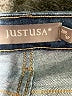 Just USA Hearts Blue Jeans Size 28 waist (petite) - photo 7