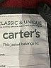 Carter's 100% Polyester Solid Green Windbreaker 12-18 MO / 18 MO - photo 3