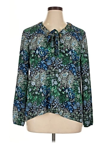 MICHAEL Michael Kors Long Sleeve Blouse (view 1)