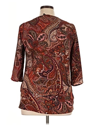 New Directions 3/4 Sleeve Blouse (view 2)