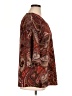 New Directions Paisley Brown 3/4 Sleeve Blouse Size 0X - photo 4