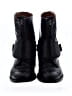Chanel 100% Leather Black Ankle Boots Size EU 36 - photo 2