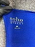Soho Solid Blue Romper Size XL - photo 4