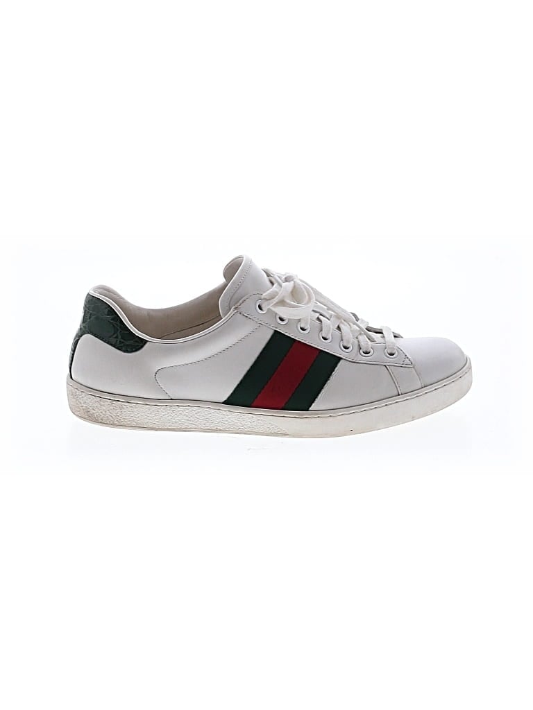 Pre-owned Gucci Sneakers In White