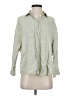 Zara Green Long Sleeve Button-Down Shirt Size XS - photo 1