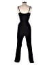 Cupcakes & Cashmere 100% Polyester Solid Black Jumpsuit Size XS - photo 2