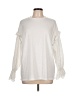 Vine & Love Ivory Long Sleeve Top Size L - photo 1