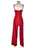 Abercrombie & Fitch 100% Polyester Solid Red Jumpsuit Size S - photo 2