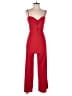 Abercrombie & Fitch 100% Polyester Solid Red Jumpsuit Size S - photo 1