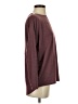 MPG Burgundy Long Sleeve Top Size S - photo 4