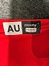 AU x nuuly 100% Polyester Red Cocktail Dress Size M - photo 7