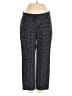 Old Navy Houndstooth Black Casual Pants Size 4 - photo 1