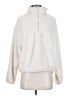 H&M 100% Polyester Ivory Faux Fur Jacket Size S - photo 1