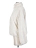 H&M 100% Polyester Ivory Faux Fur Jacket Size S - photo 5