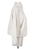 H&M 100% Polyester Ivory Faux Fur Jacket Size S - photo 4