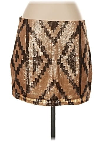 Haute Hippie Silk Skirt (view 2)