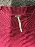 Free People Solid Burgundy Pullover Sweater Size XS - photo 7