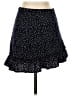 Shein 100% Polyester Polka Dots Black Blue Casual Skirt Size S - photo 1