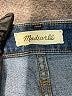 Madewell Solid Blue Jeans Size 28 waist - photo 4