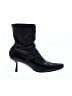 Prada 100% Leather Black Boots Size EU 36 - photo 1