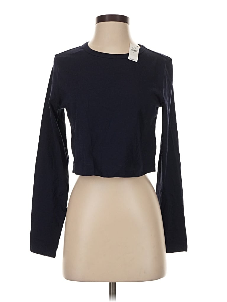 Pre-owned Gap Long Sleeve T-shirt In Blue