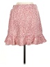 Naggoo 100% Polyester Hearts Pink Casual Skirt Size M - photo 2