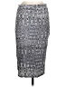 Matty M Graphic Gray Casual Skirt Size M - photo 1
