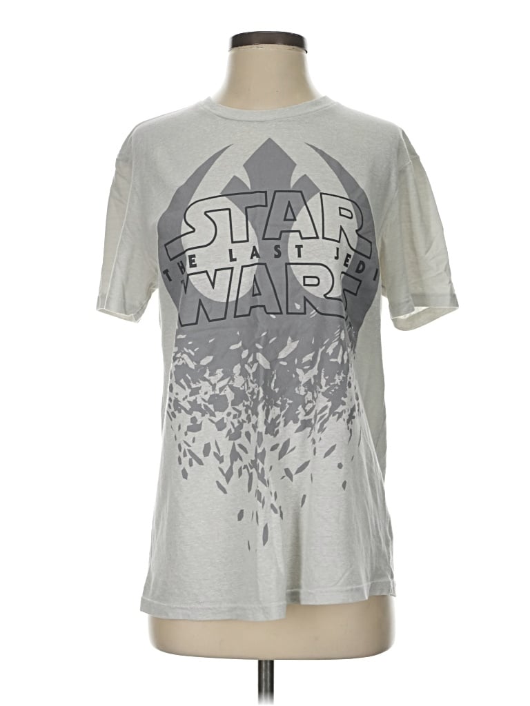 Pre-owned Disney Store Short Sleeve T-shirt In Silver