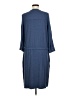L.L.Bean Blue Casual Dress Size M - photo 2