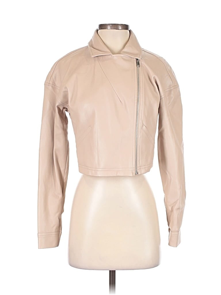 Pre-owned Bar Iii Jacket In Tan