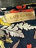 Kate Kasin Floral Black Long Sleeve Blouse Size M - photo 7