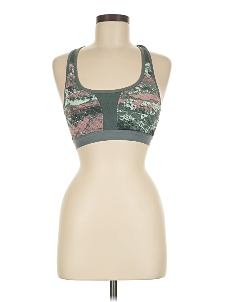 Pre-owned The North Face Sports Bra In Green