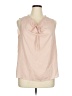 Calvin Klein 100% Polyester Pink Sleeveless Blouse Size XL - photo 1