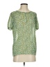 CAbi 100% Polyester Green Short Sleeve T-Shirt Size XS - photo 1