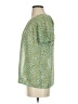CAbi 100% Polyester Green Short Sleeve T-Shirt Size XS - photo 5