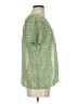 CAbi 100% Polyester Green Short Sleeve T-Shirt Size XS - photo 4