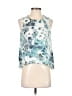 metaphor Teal Sleeveless Blouse Size XS - photo 1