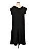 Max&Co. Solid Black Casual Dress Size 10 - photo 1