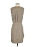 Drew Solid Gray Casual Dress Size S - photo 2