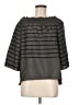 Walter Baker 100% Polyester Gray 3/4 Sleeve Blouse Size M - photo 1