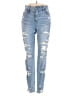 American Eagle Outfitters Hearts Blue Jeans Size 00R - photo 1