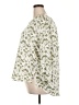 Fun2Fun 100% Polyester Print Green 3/4 Sleeve Blouse Size 2X - photo 5