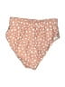 Unbranded Polka Dots Tan Pink Swimsuit Bottoms Size S - photo 2
