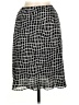 Donna Ricco 100% Polyester Graphic Silver Casual Skirt Size 8 - photo 1
