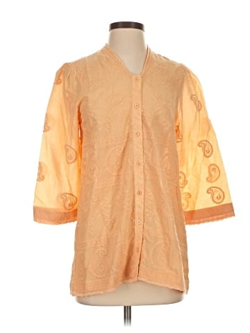 Forever That Girl for Anthropologie 3/4 Sleeve Blouse (view 1)