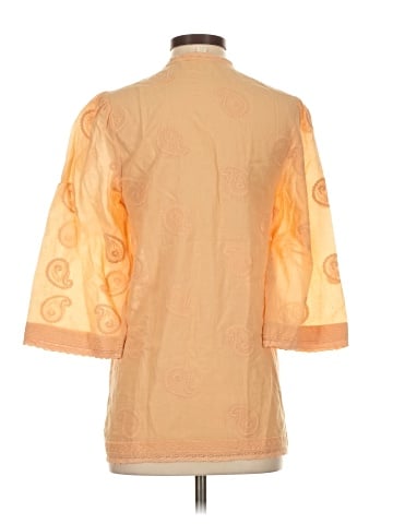 Forever That Girl for Anthropologie 3/4 Sleeve Blouse (view 2)